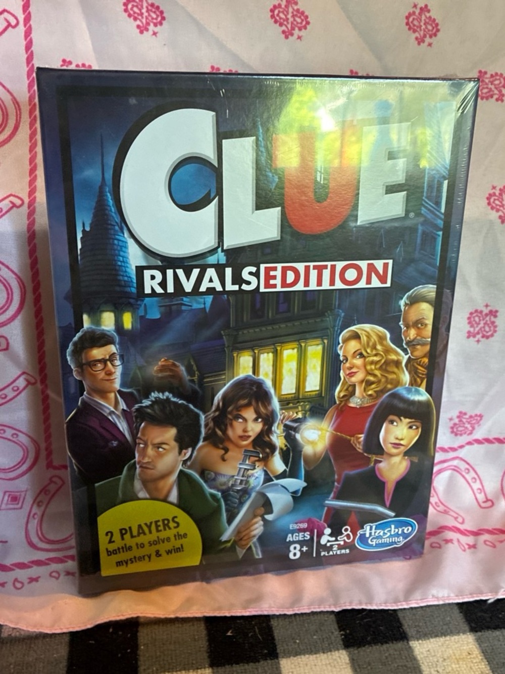 Hasbro CLUE Rivals Edition Two-Player Mystery Game - Multicolor